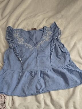Loft Peplum Top